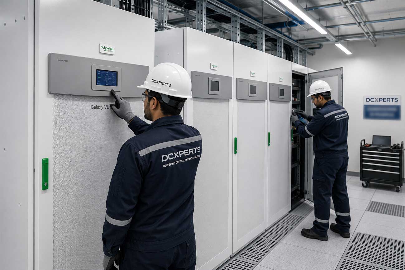 Schneider Electric APC Galaxy VL uninterruptible power supply installation and commissioning by certified engineers